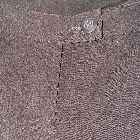 CAbi #724 Brown wide leg trouser pants - Picture 3 of 6